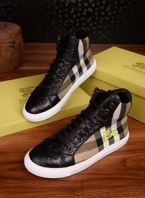 Burberry High-Top Fashion Men Shoes--035